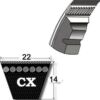 Kép 2/2 - CX-es profilú fogazott ékszíjak -  22 mm x 14 mm-es ékszíj
