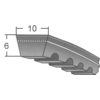 Kép 1/2 - ZX/X10-es profilú fogazott ékszíj