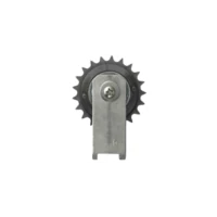 Blu műanyag villás feszítő lánckerék