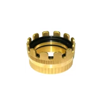 Tartálykocsi csatlakozó, tömítőkorona belső menettel