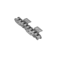 WK2 füleslánc (2 furat, hajlított fül két oldalon)