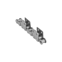 WSK2 típusú füleslánc (2 furat, széles egyenes fül két oldalon)