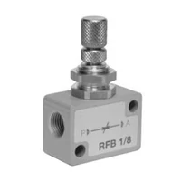 RFB típusú pneumatika fojtó szelep