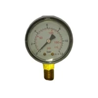 MPS műanyag manométer - alsó csatlakozással, 40 mm-es (1/8 coll)
