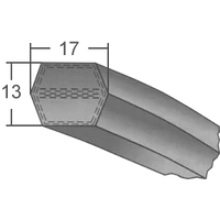 BB/HBB-s profilú hatszögletű ékszíjak (Optibelt) BB/HBB-s profilú hatszögletű ékszíjak (Optibelt)