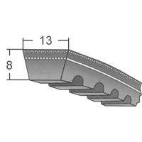 AX-es profilú fogazott ékszíjak (Mitsuboshi márka) - 13 mm x 8 mm-es profil