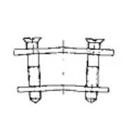 Lemezes kapocs (DK típusú kapcsokkal végteleníthető folyóméteres ékszíjak)