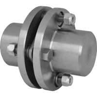 Normál kvitelű acéllamellás tengelykapcsolók (GCX-6 típus) 