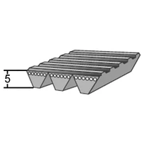 7MS profilú átlapolt WR (Polyflex JB) ékszíj