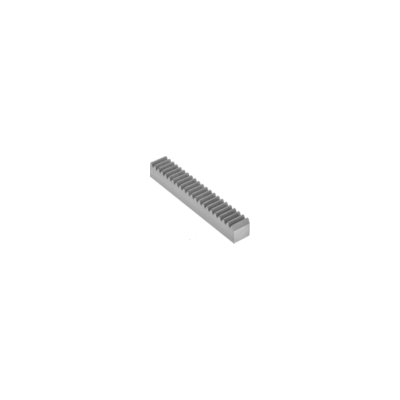 Fogasléc (M4 modul) - Acél fogasléc