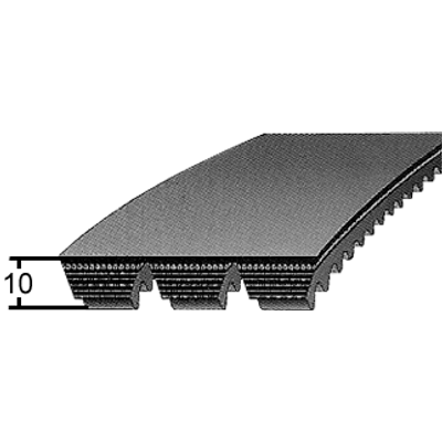3VX/9JX-s profilú átlapolt ékszíj