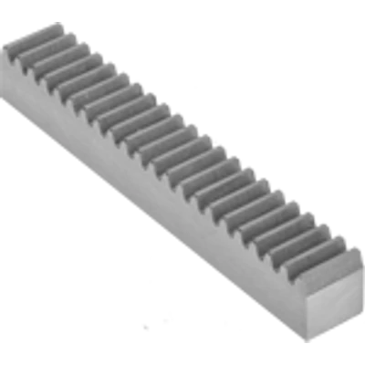 Fogasléc (M6 modul) - Acél fogasléc